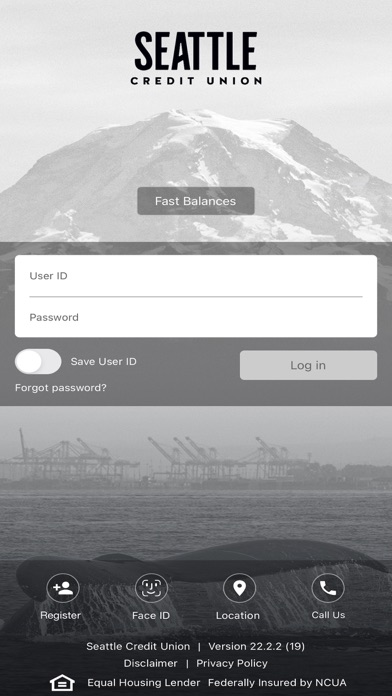 Seattle Credit Union Screenshot