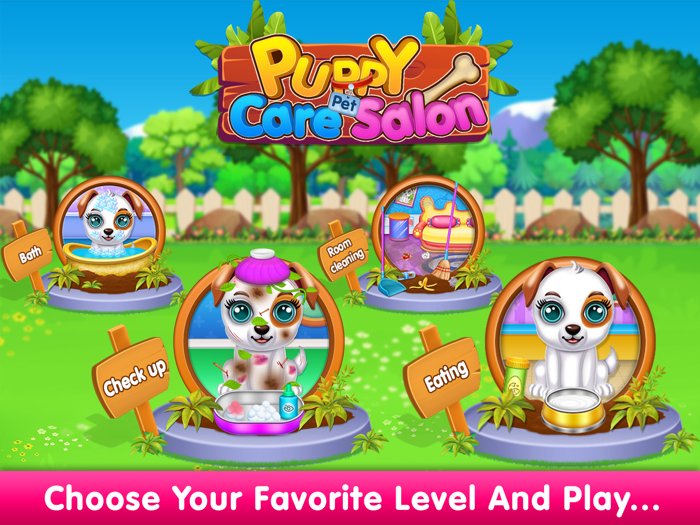 Cute Puppy Pet Care Game