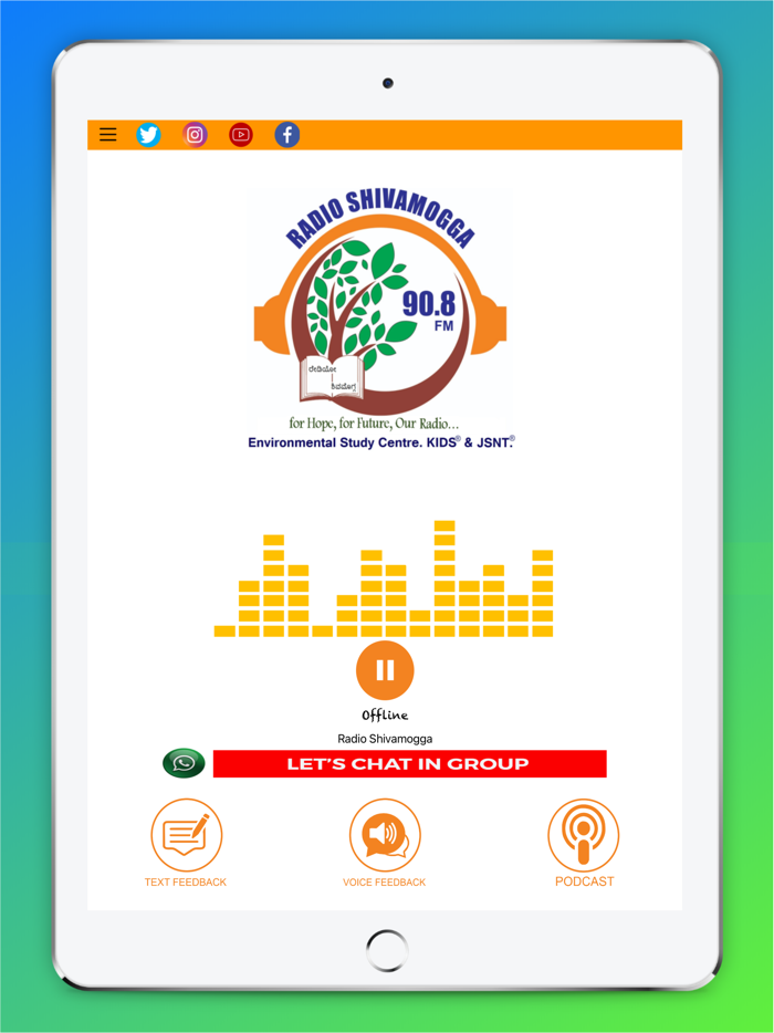 Radio Shivamogga FM 90.8 Mhz