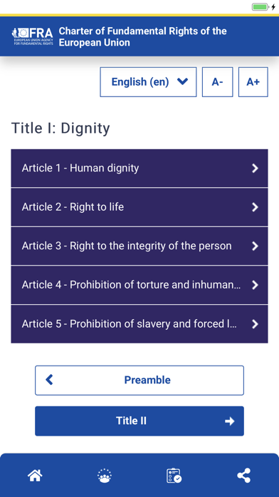 EU Charter Screenshot