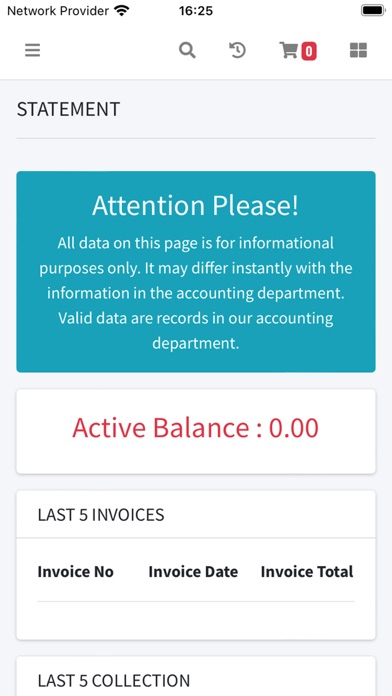 Network Food Screenshot
