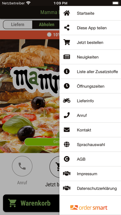 Mamma Mia Lieferservice Screenshot