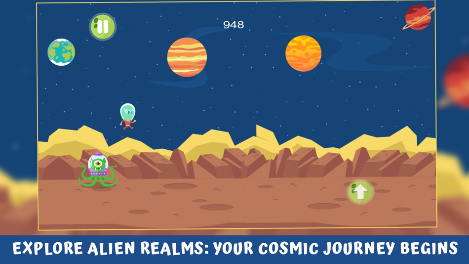 #3. Alien_Run (iOS) โดย: Mithra Media