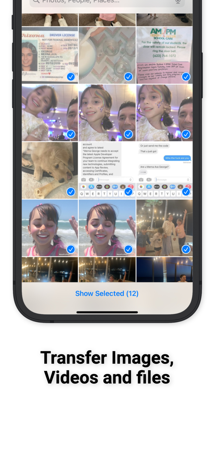 Content Transfer Contacts-File