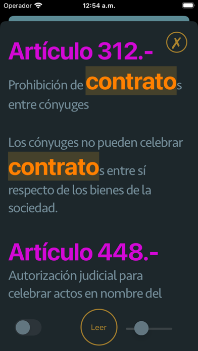 Screenshot #3 pour Código Civil Peruano