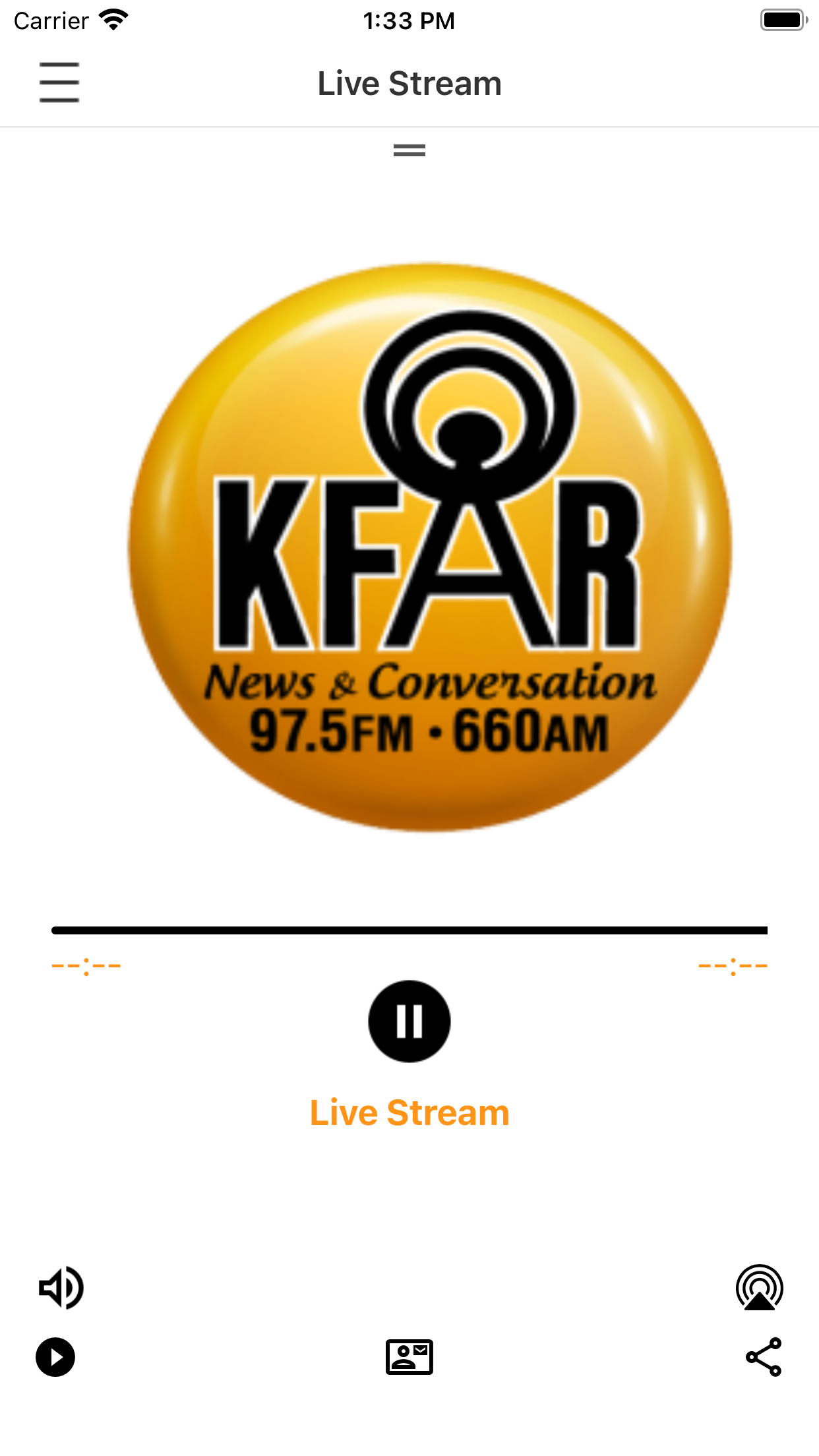KFAR-Radio 660 AM 97.5 FM