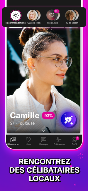 ‎OkCupid - App de rencontre Capture d'écran