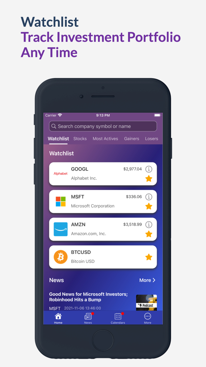 Finance GoTrack StocksForex