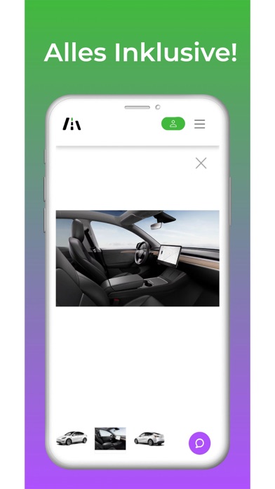 ViveLaCar Schweiz Auto-Abo Screenshot
