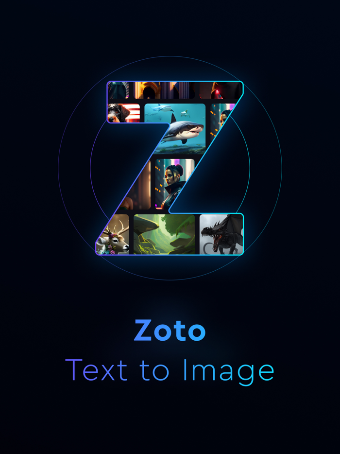 AI Art and Image Generator Zoto