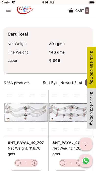 Yash Ornaments Screenshot