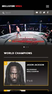 bellator mma iphone screenshot 4