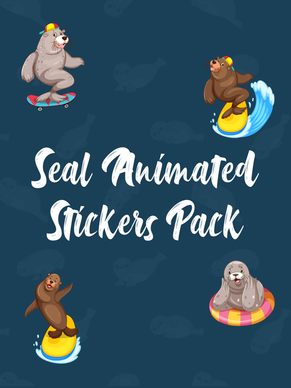 Screenshot #4 pour Seal Animated Stickers Pack