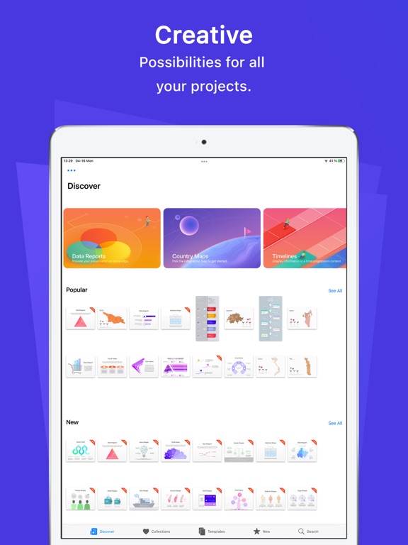 Screenshot #4 pour Infographics Prime - Templates