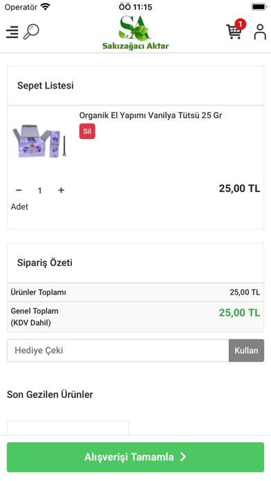 Sakızağacı Aktar Screenshot