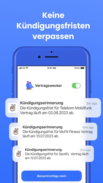 Smartkündigen: Online kündigen screenshot-5