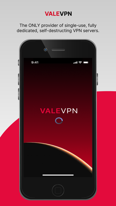 ValeVPN Dedicated VPN Security Screenshot