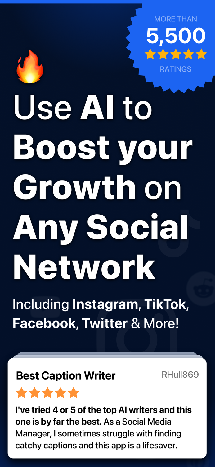 Caption Writer Social Boost