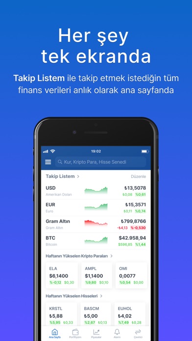 Döviz: Kur, Altın, Borsa, Koin Screenshot