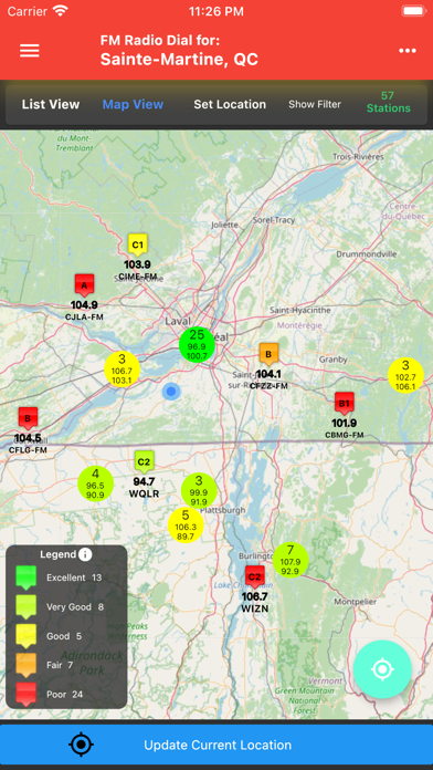 RadioLand: FM Radio Near Me Screenshot