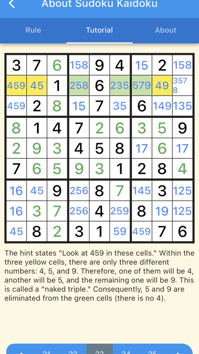 Sudoku Kaidoku Screenshot