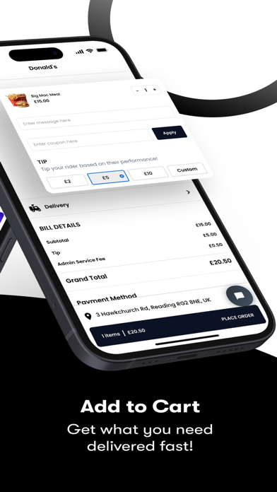 FoodGoose: Food Delivery Screenshot