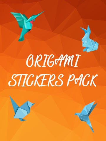 Origami Stickers Packのおすすめ画像1