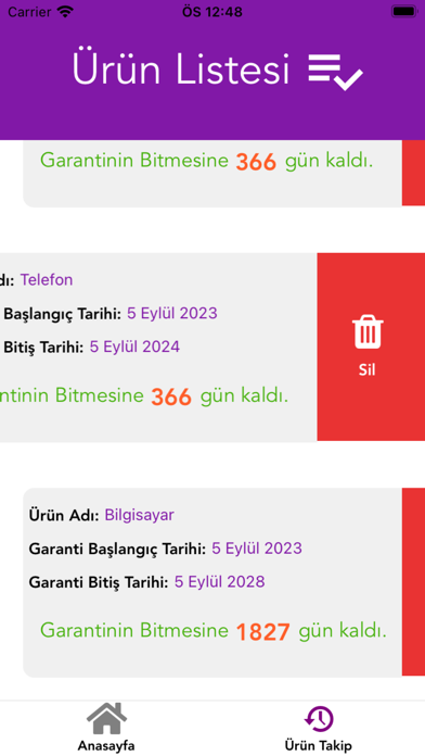 Garanti Takip - Garanti Süreci Screenshot