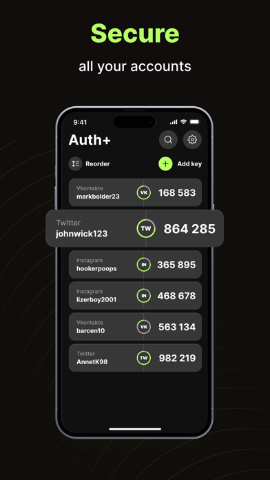 Authenticator App - MFA, 2FA Screenshot