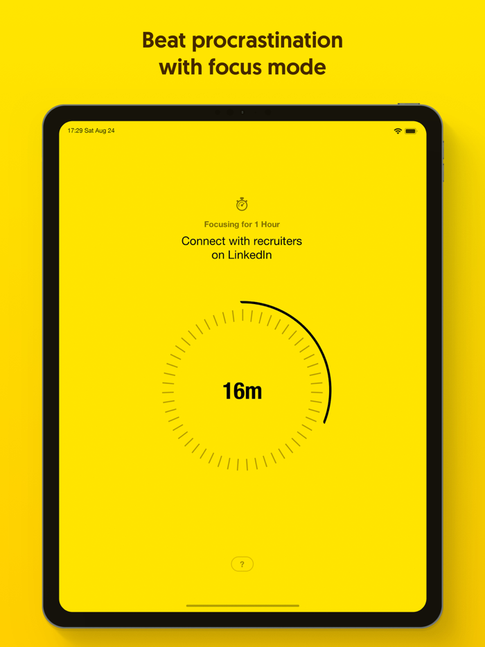 Thrive a simple goal planner