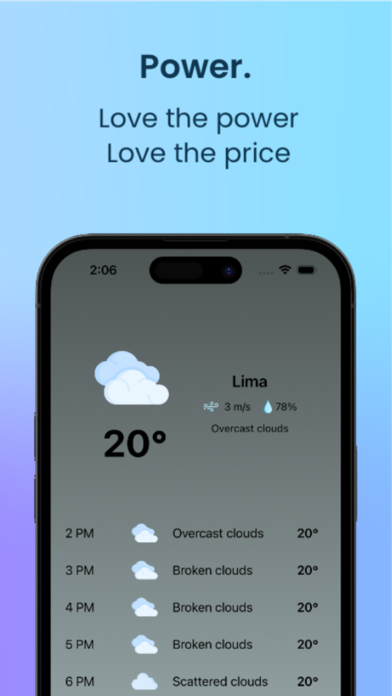 Weather Lite: Minimalist Screenshot