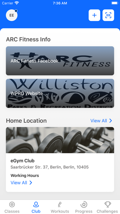 ARC Fitness Screenshot