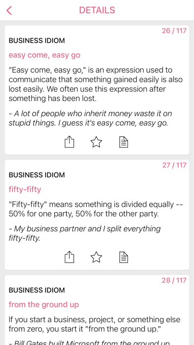Love Business idiom in English Screenshot