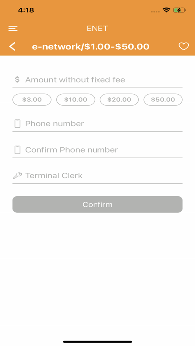 ENet Recharge Screenshot