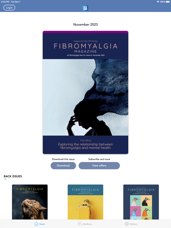 Screenshot #4 pour Fibromyalgia Magazine