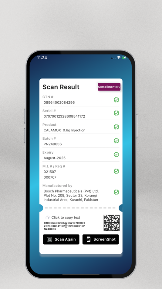 #5. 2D Matrix - QR Code | Barcode (iOS) 由: BOSCH PHARMACEUTICALS (PRIVATE) LIMITED