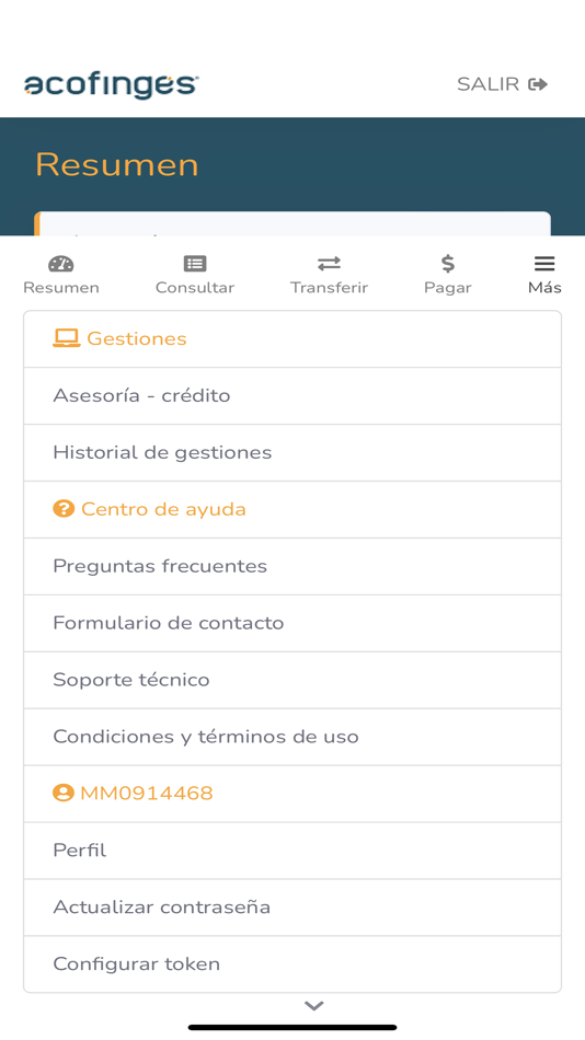 #6. acofinges (iOS) 由: Aso. Coop. de Ahorro y Cred de la Federacion de Ing. y Arq. de El Salvador de RL