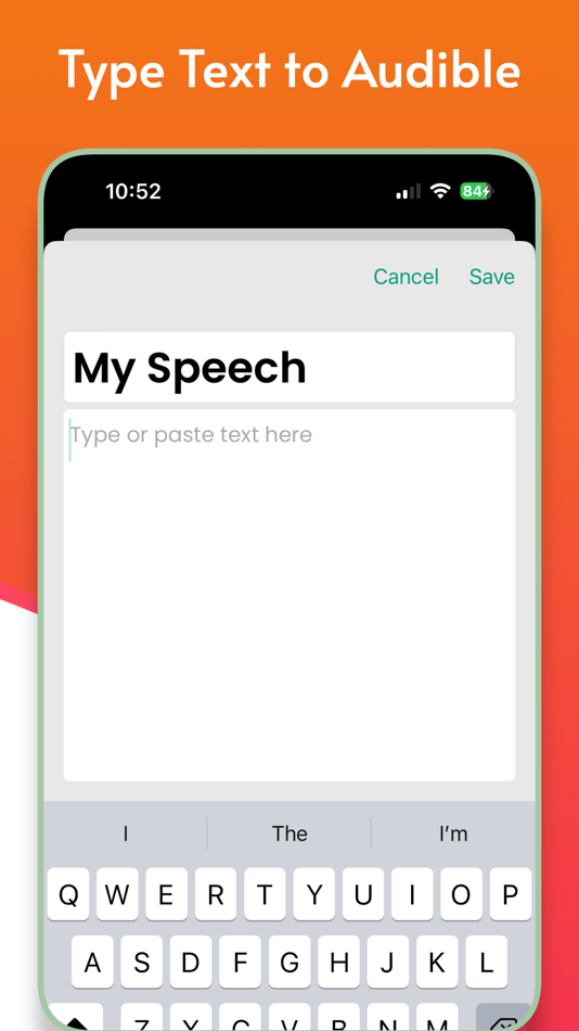 #6. AudibleAnything Text to Speech (iOS) 由: Tech Plus Beyond Inc.