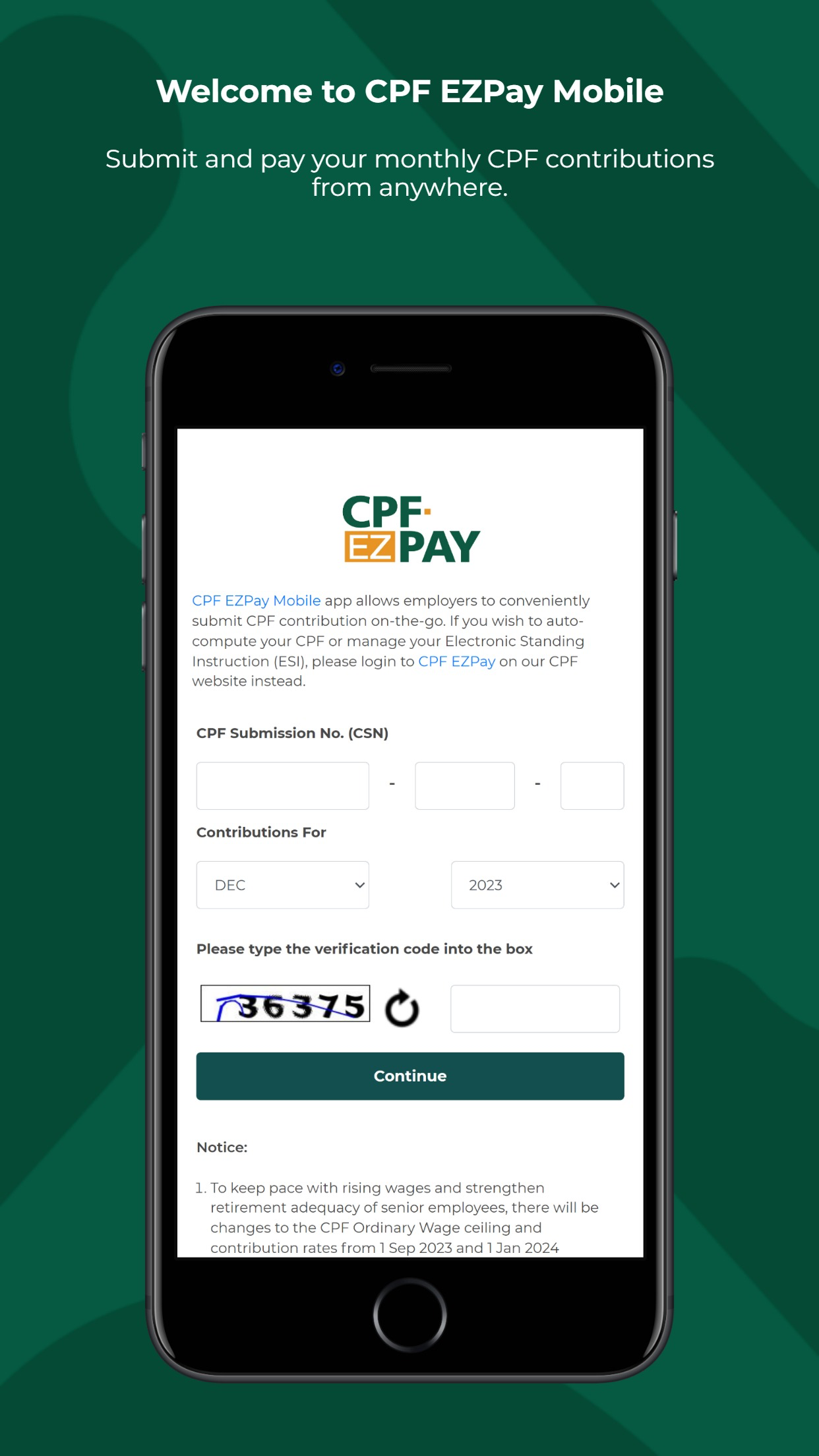 CPF EZPay Mobile