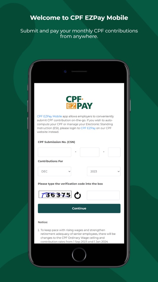 #1. CPF EZPay Mobile (iOS) 由: Central Provident Fund Board