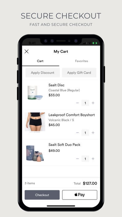 Saalt Shop Screenshot