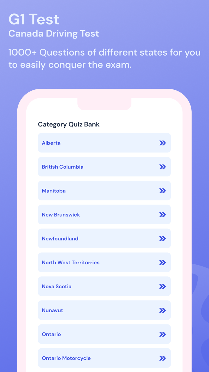 G1 Test Canada Driving Test