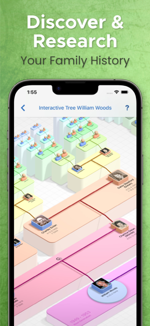 MobileFamilyTree 10 -kuvakaappaus