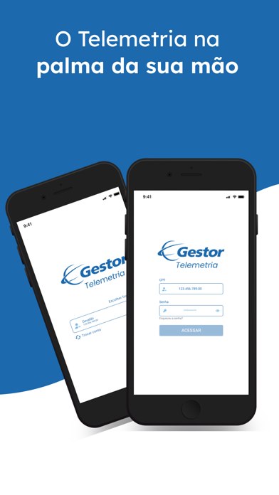 Telemetria Mobile Screenshot