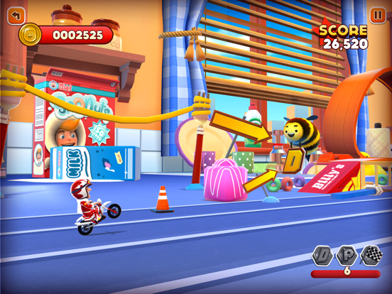 Joe Danger Infinity iPad app afbeelding 4