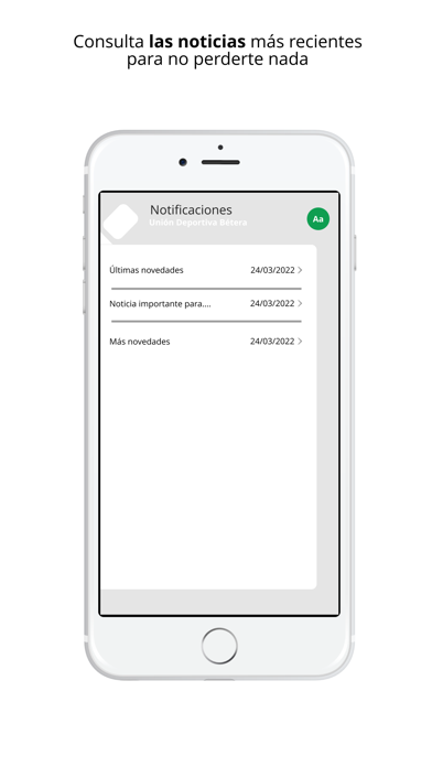 Unión Deportiva Bétera Screenshot