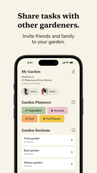 MyGardener Gardening Assistant Screenshot
