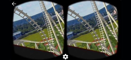 Screenshot of Roller Coaster VR Theme Park