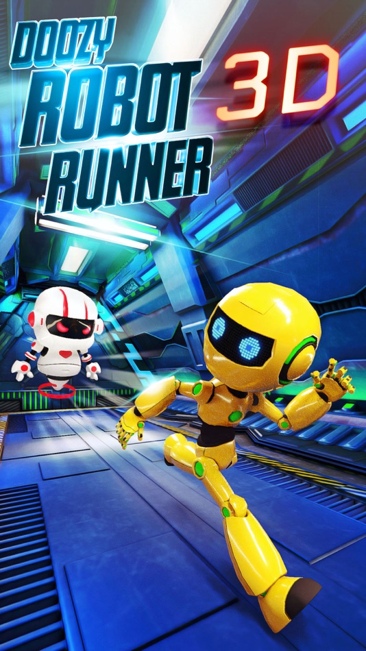 #1. Doozy Robot Runner 3D (iOS) 由: Life Gaming ApS