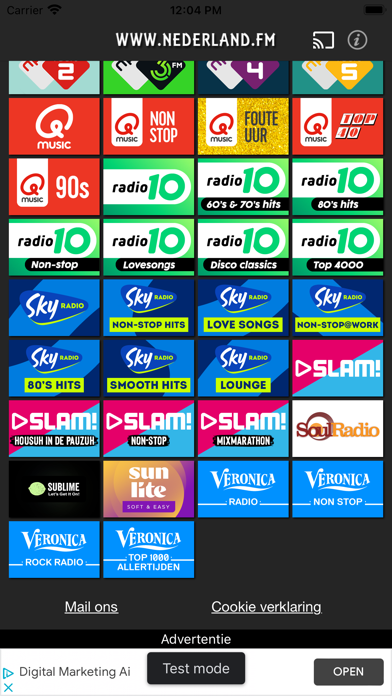 Nederland.FM Radio Screenshot